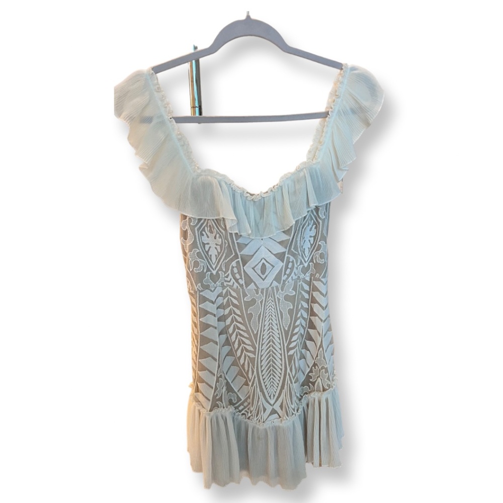 Lace design dress